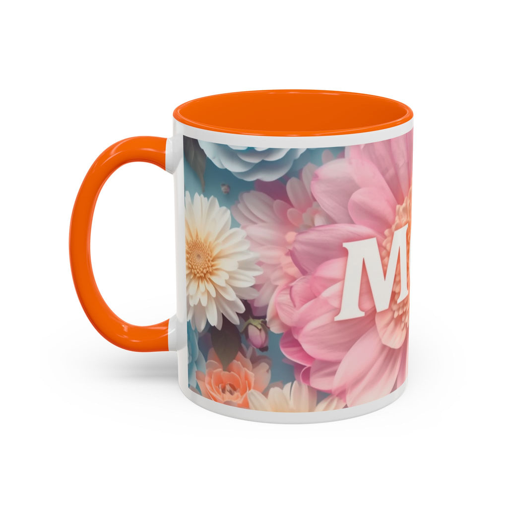 Mother's Day Floral Accent Coffee Mug | 11oz 15oz