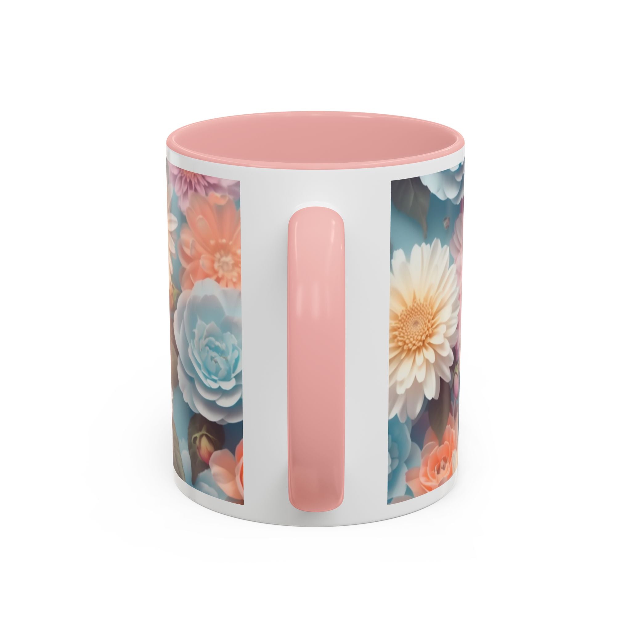 Mother's Day Floral Accent Coffee Mug | 11oz 15oz