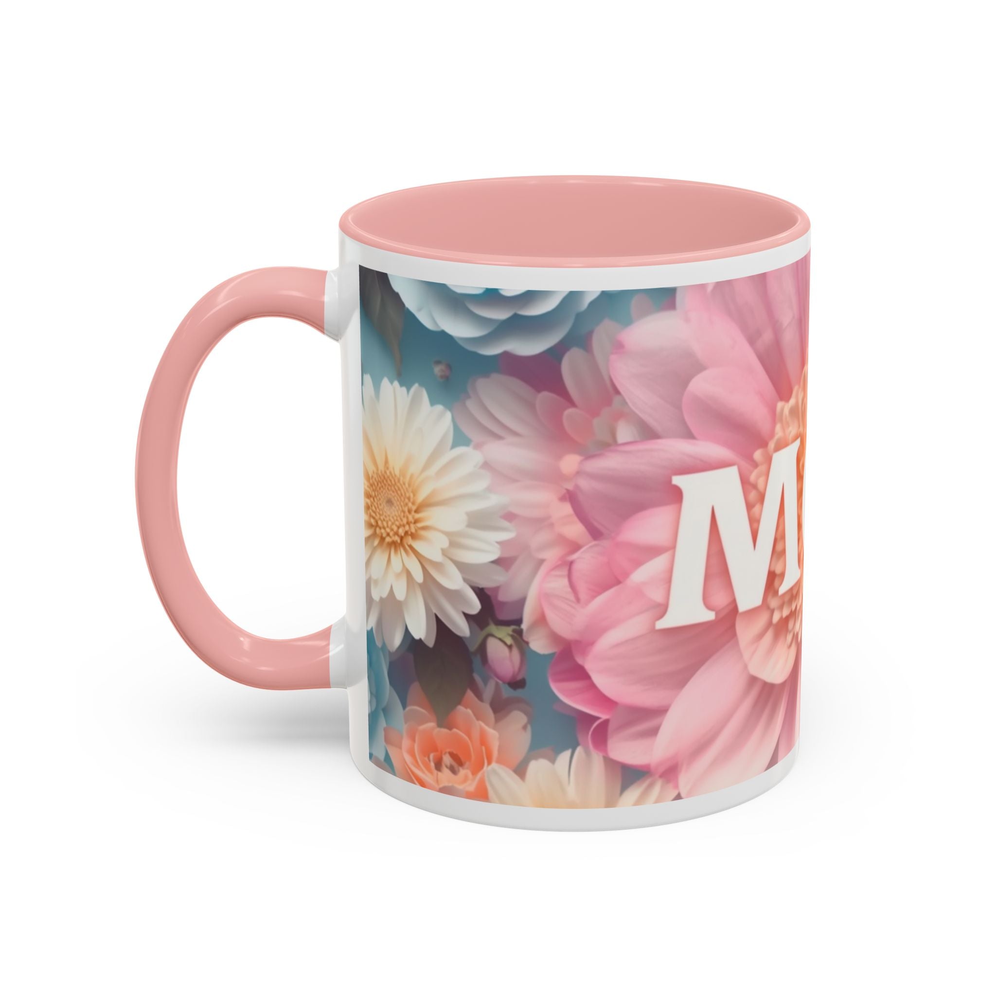 Mother's Day Floral Accent Coffee Mug | 11oz 15oz