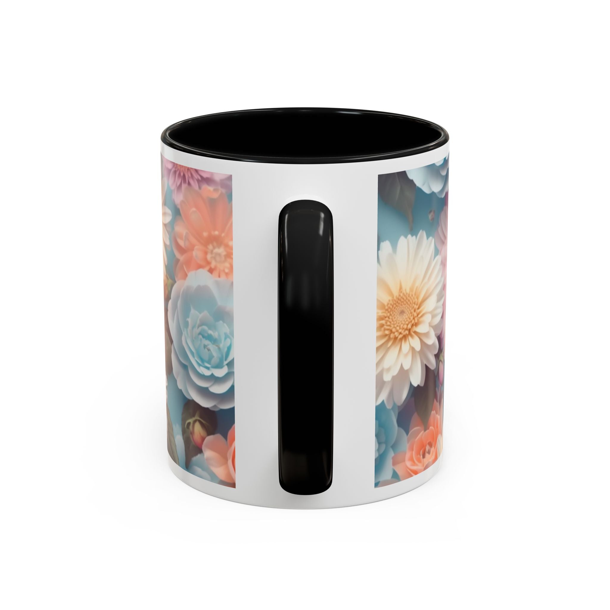 Mother's Day Floral Accent Coffee Mug | 11oz 15oz