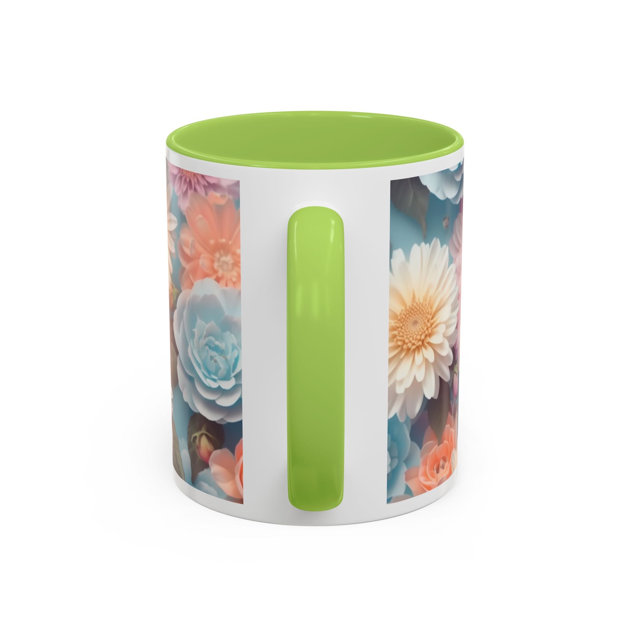 Mother's Day Floral Accent Coffee Mug | 11oz 15oz