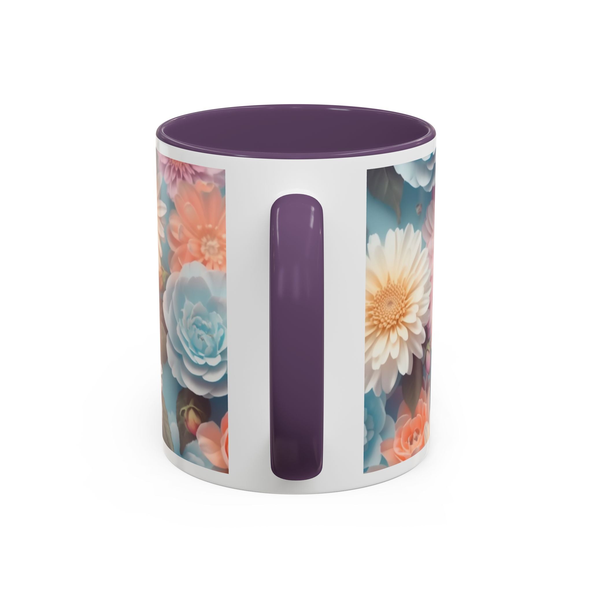 Mother's Day Floral Accent Coffee Mug | 11oz 15oz