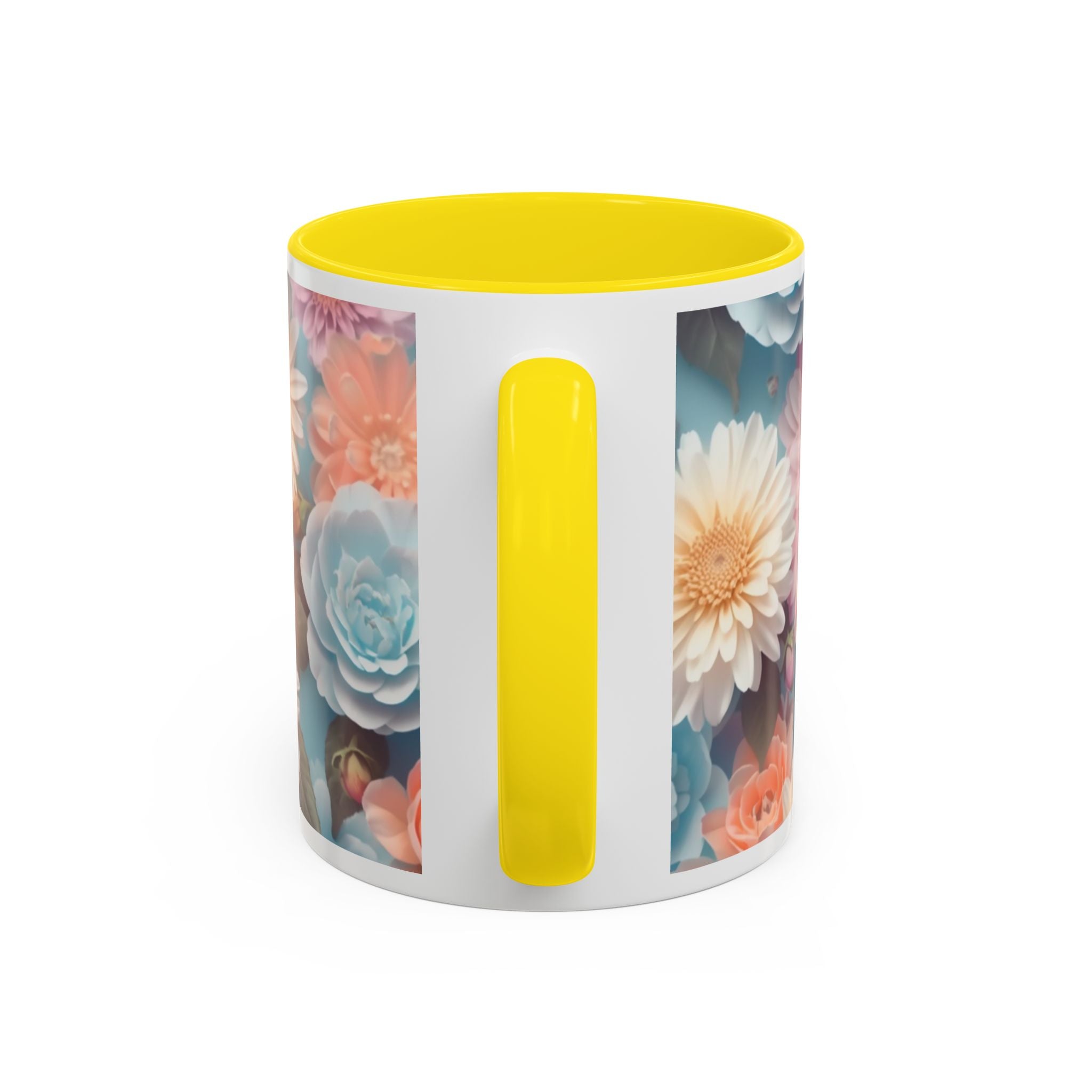 Mother's Day Floral Accent Coffee Mug | 11oz 15oz