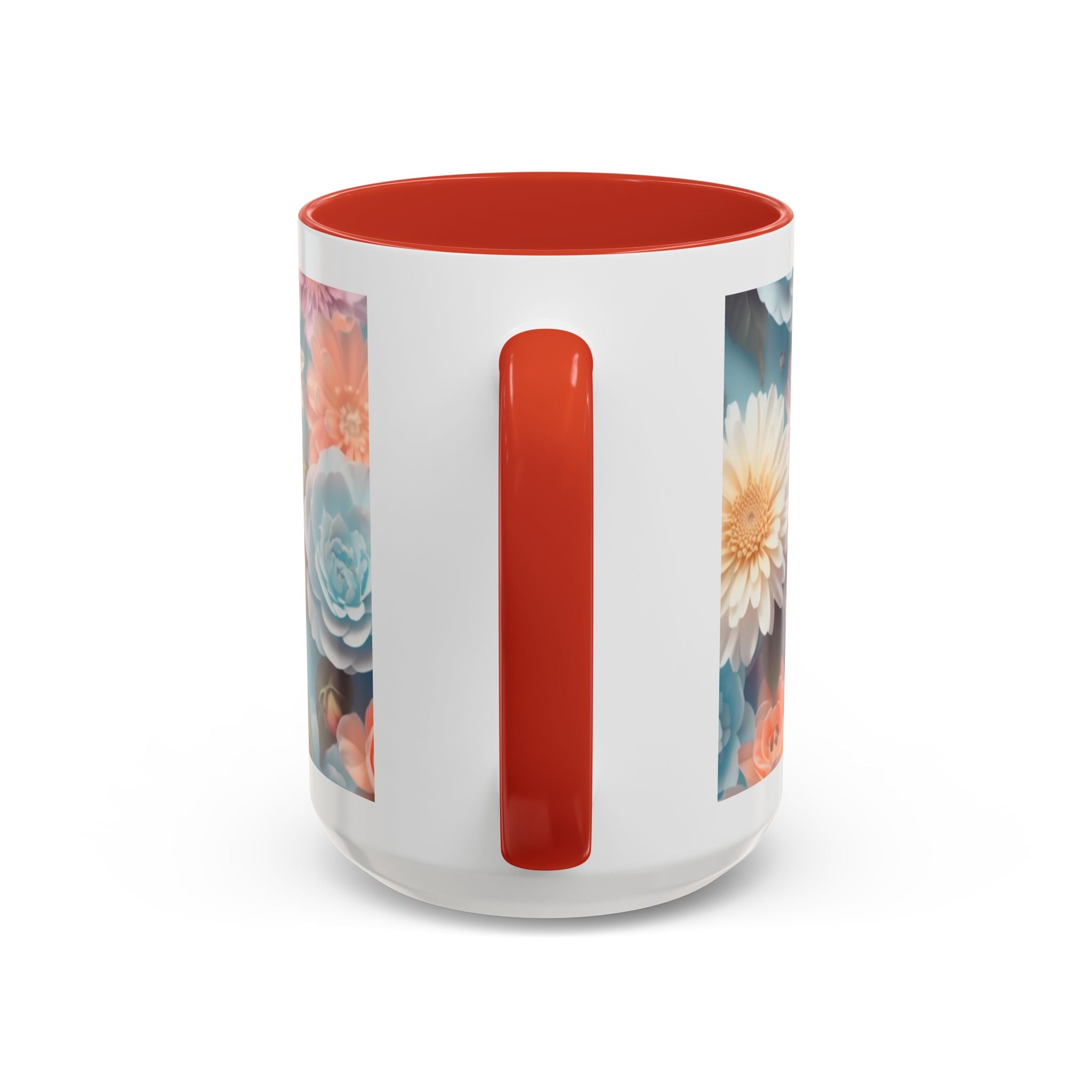 Mother's Day Floral Accent Coffee Mug | 11oz 15oz