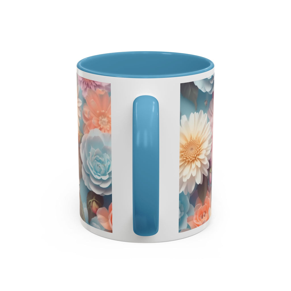 Mother's Day Floral Accent Coffee Mug | 11oz 15oz