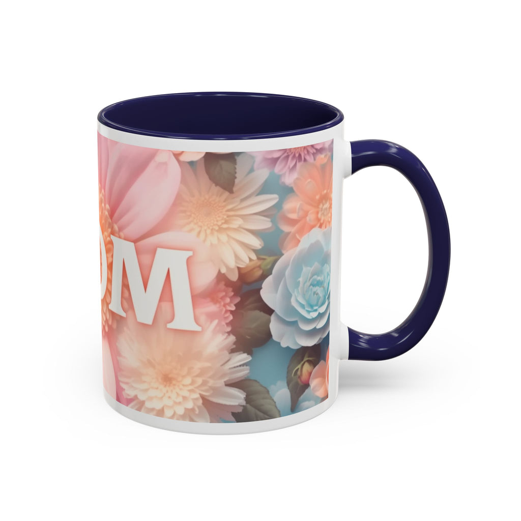 Mother's Day Floral Accent Coffee Mug | 11oz 15oz