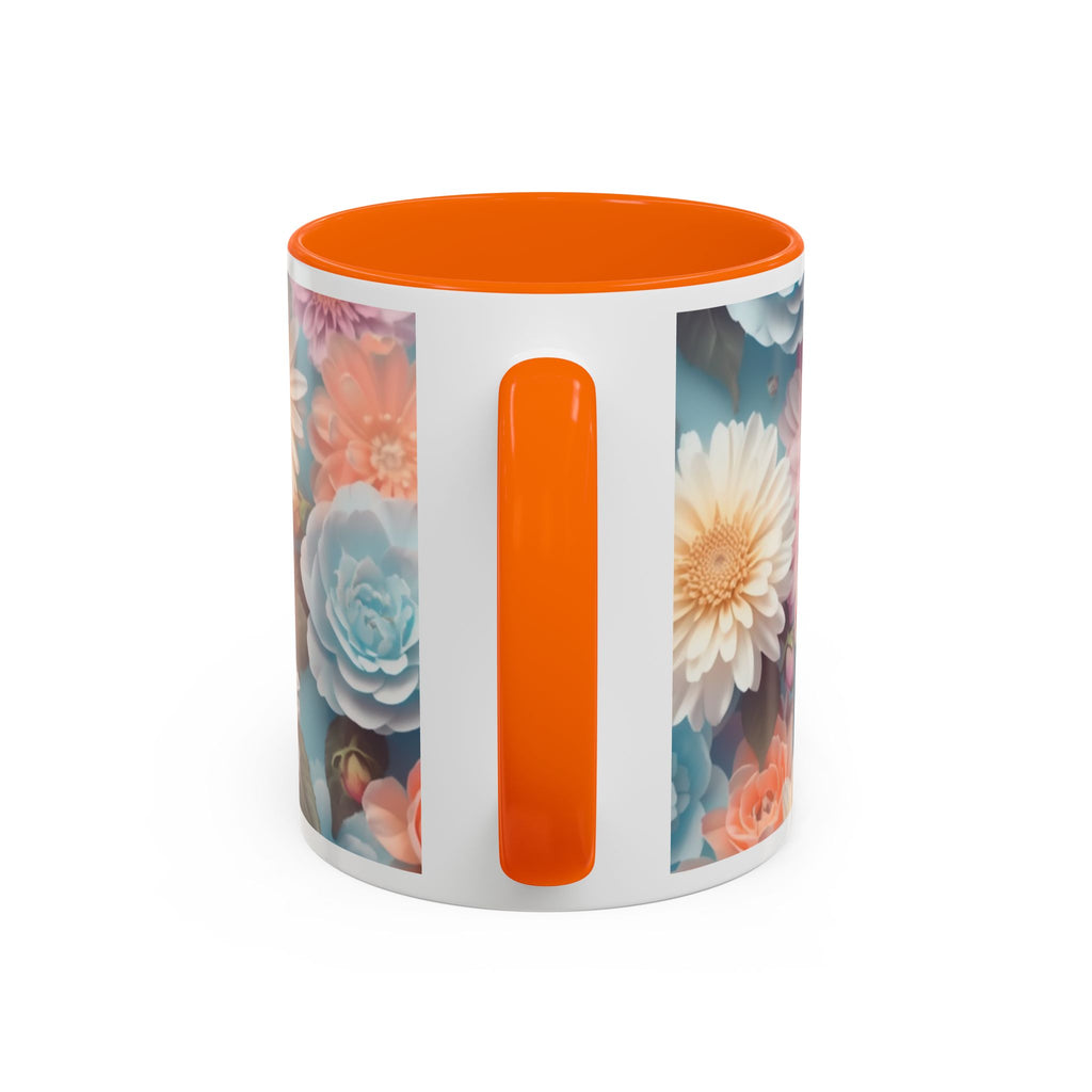 Mother's Day Floral Accent Coffee Mug | 11oz 15oz