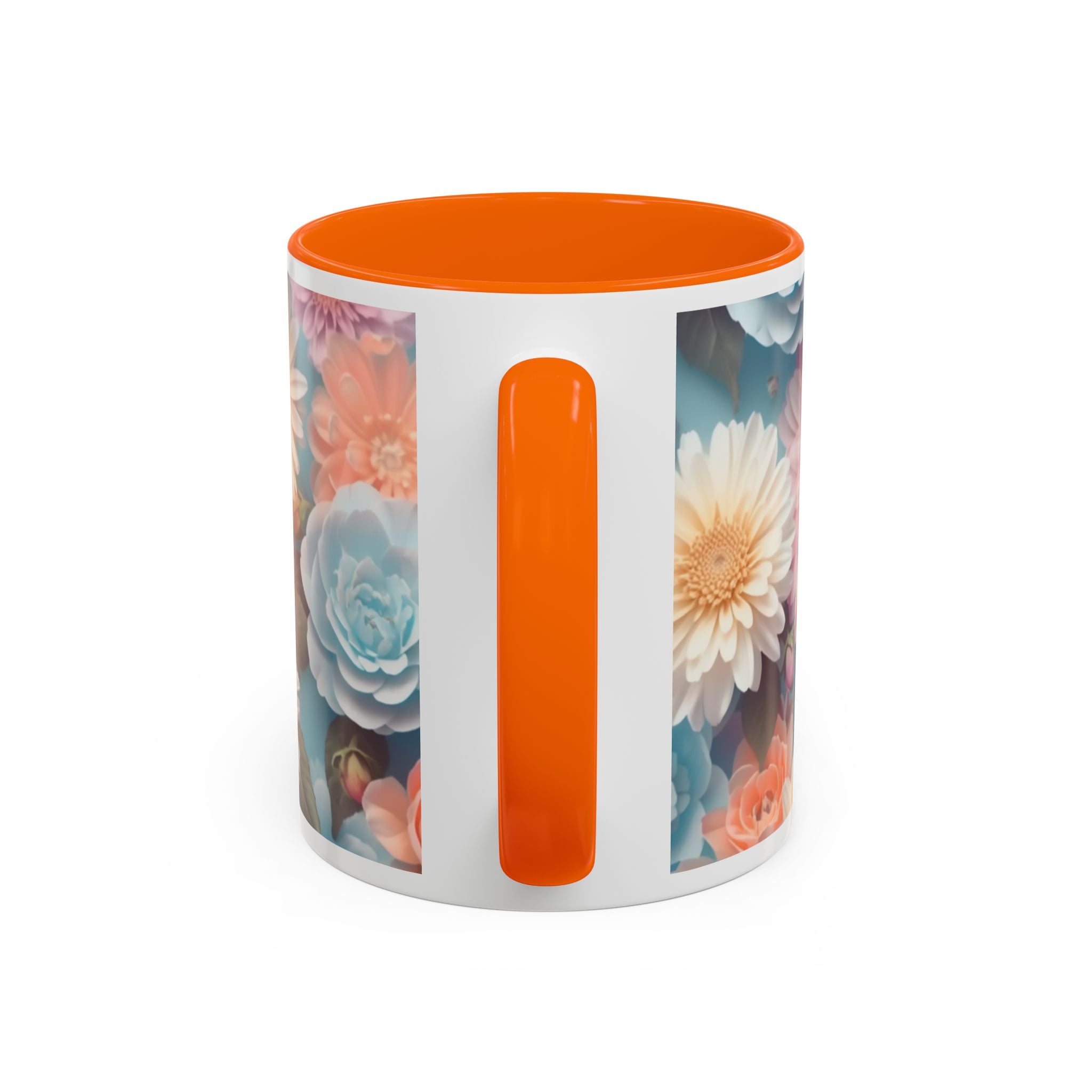 Mother's Day Floral Accent Coffee Mug | 11oz 15oz
