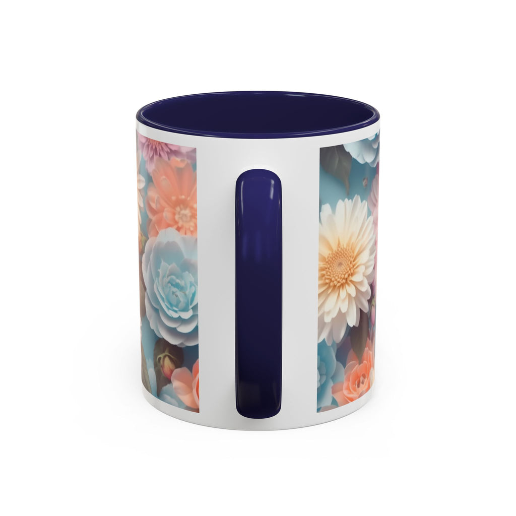 Mother's Day Floral Accent Coffee Mug | 11oz 15oz